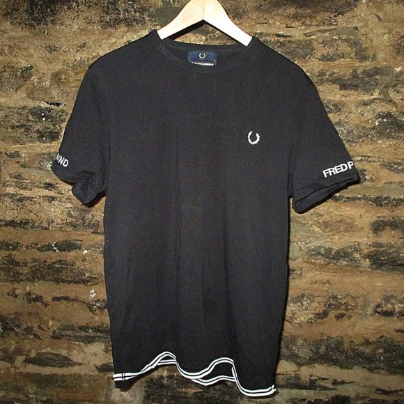 End X Mastermind World X Fred Perry T-Shirt - Picture 6 of 13